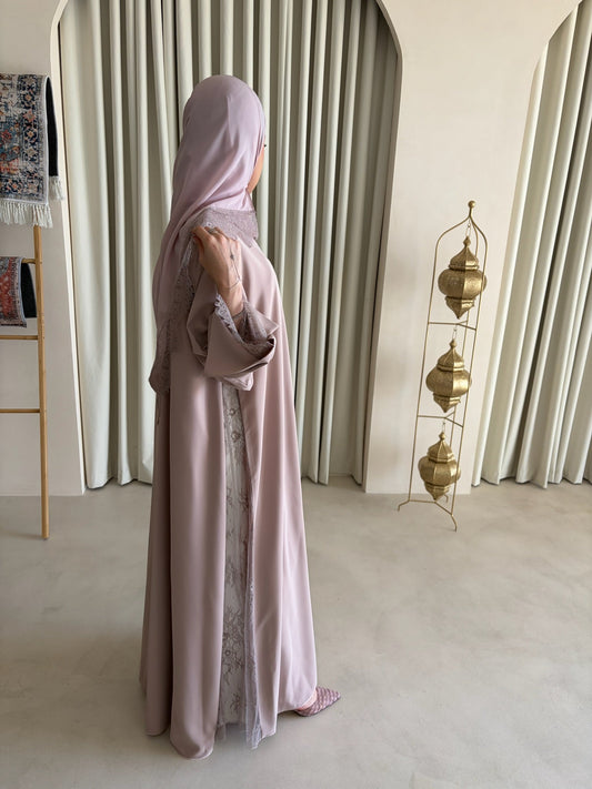 Milan Lavender Abaya & hijab