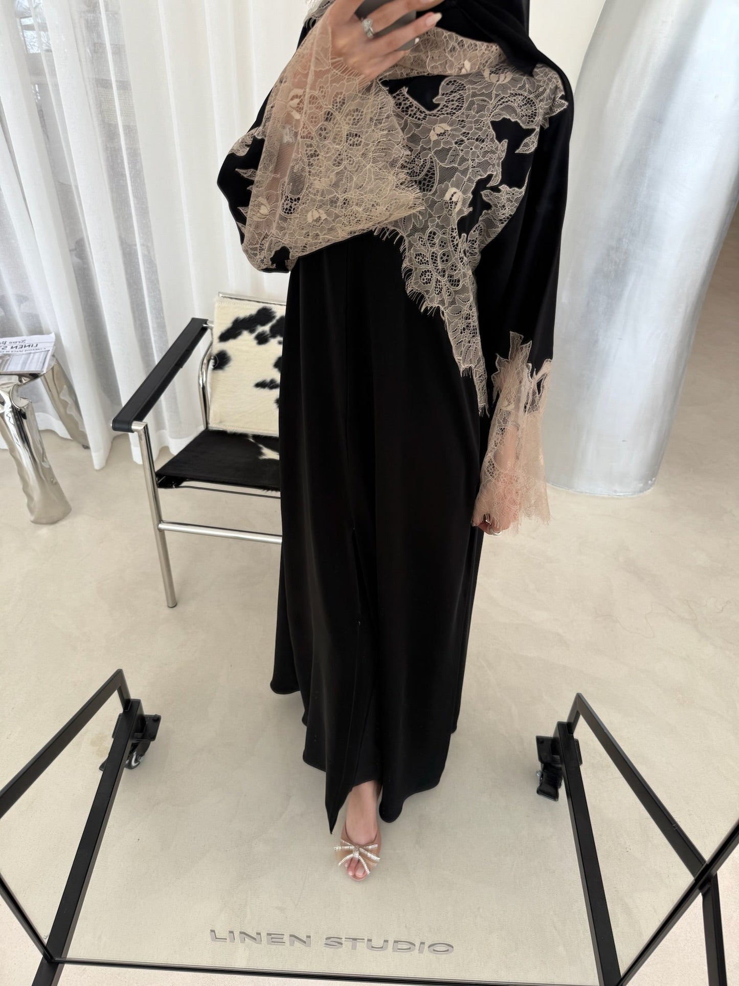 Leila Lace abaya & hijab