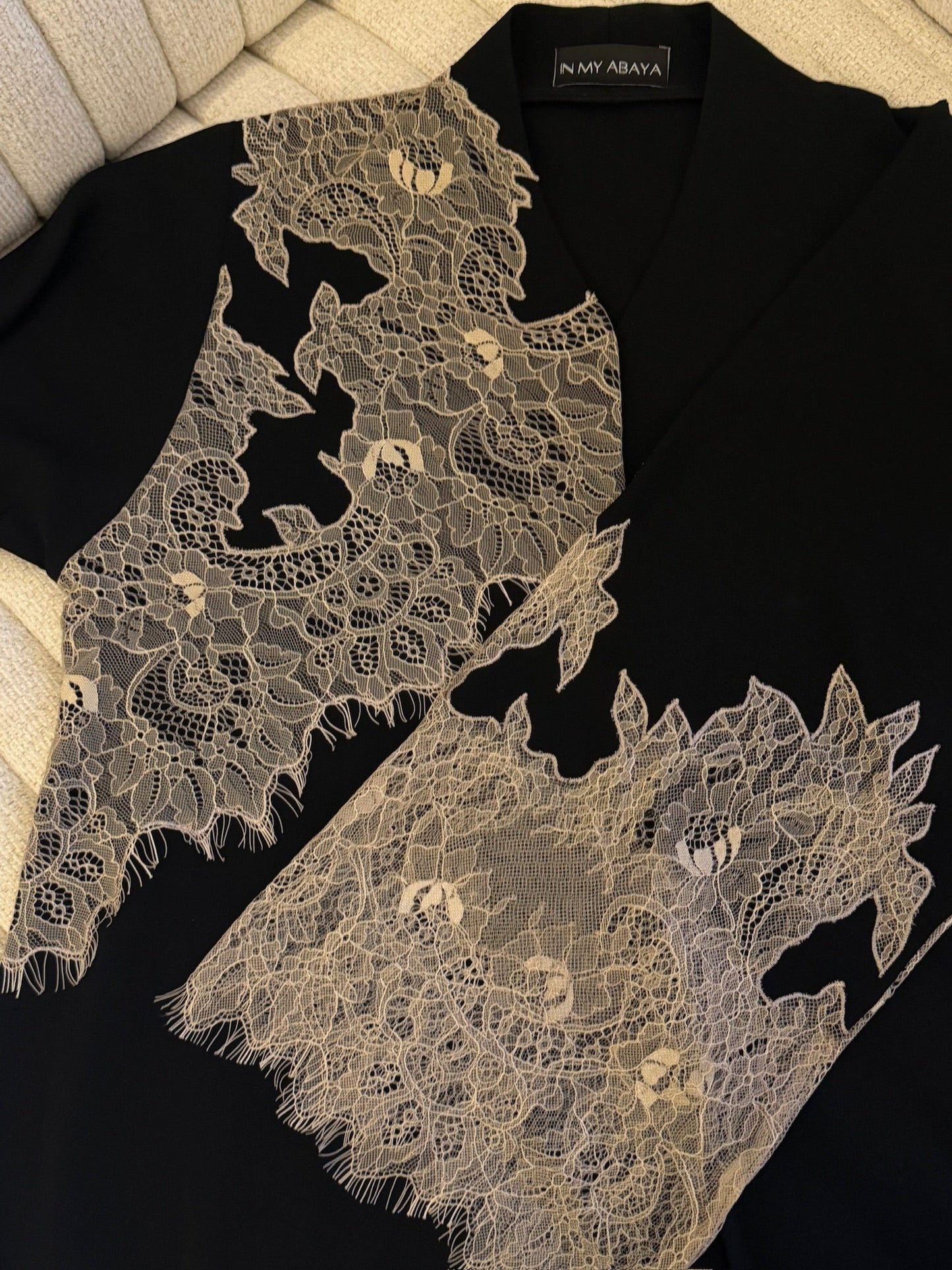 Leila Lace abaya & hijab