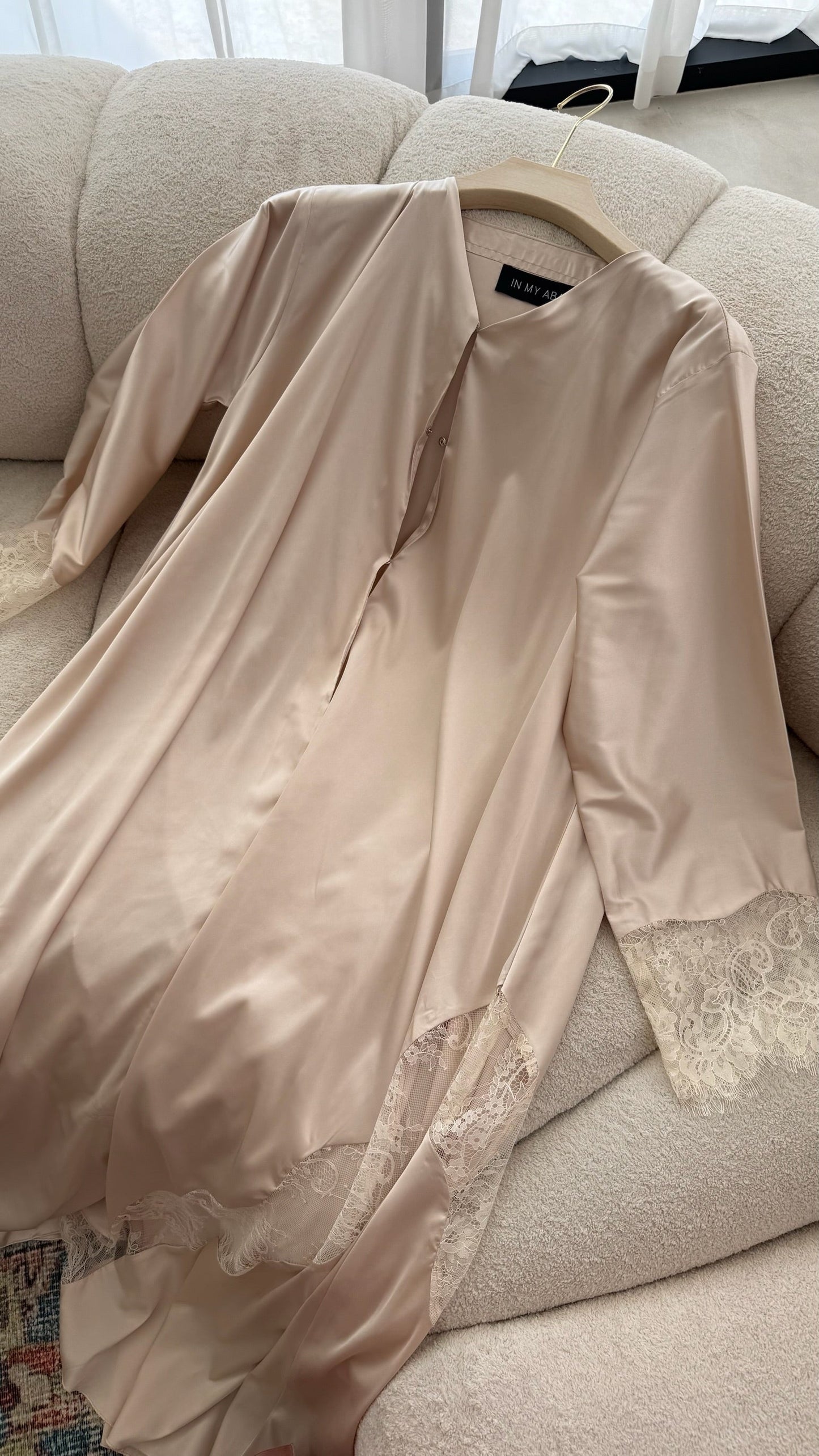 Lilly lace abaya and hijab
