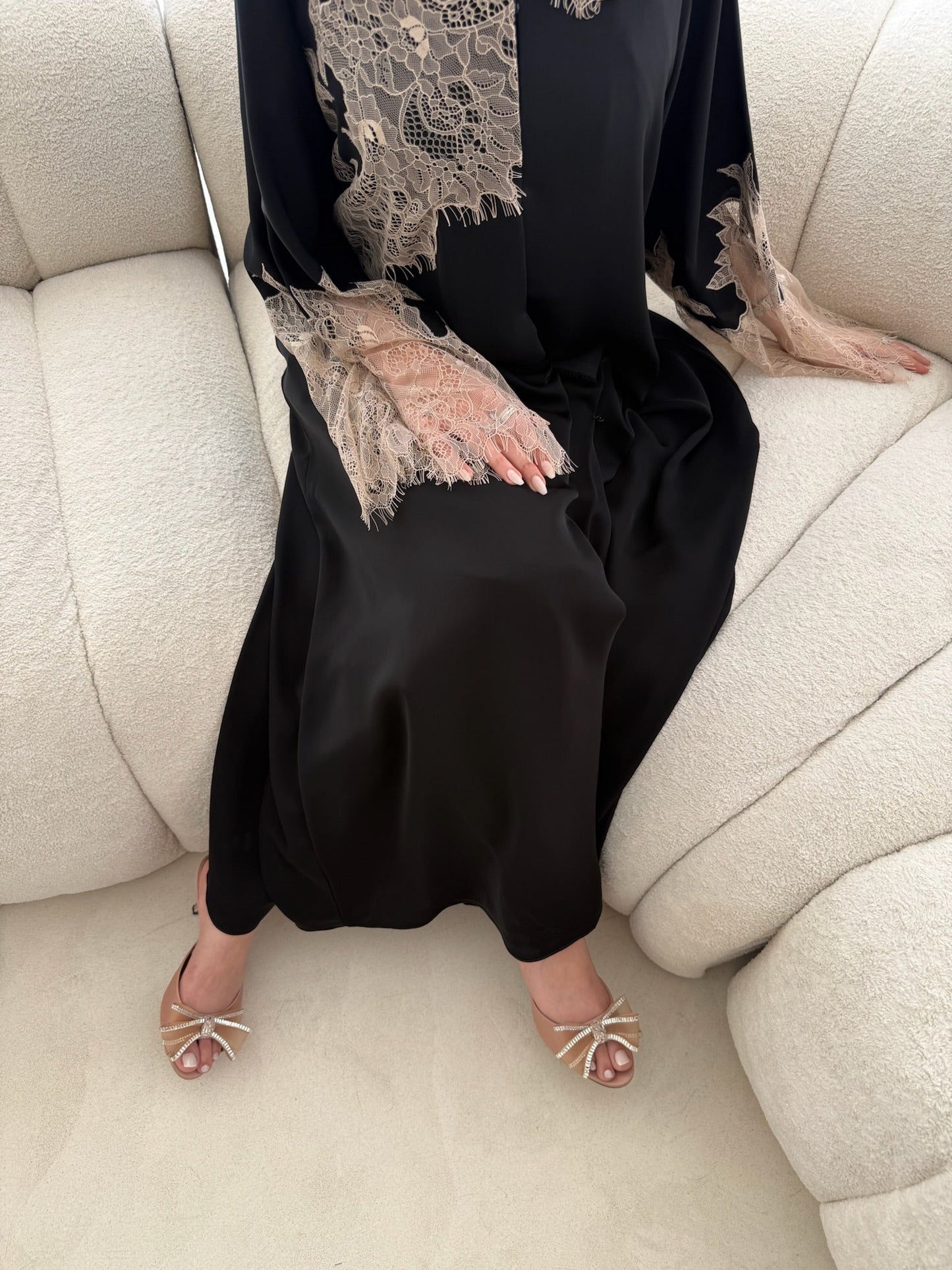 Leila Lace abaya & hijab